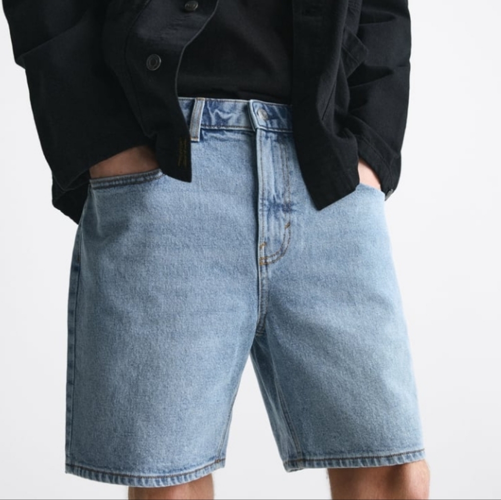 ZARA MENS BERMUDA SHORTS SZ 36